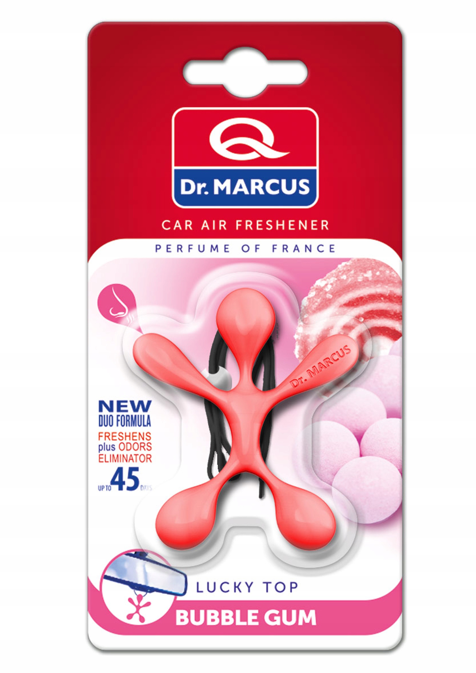 

Dr.marcus Zapach Do Auta Lucky Top Bubble GUM45DNI