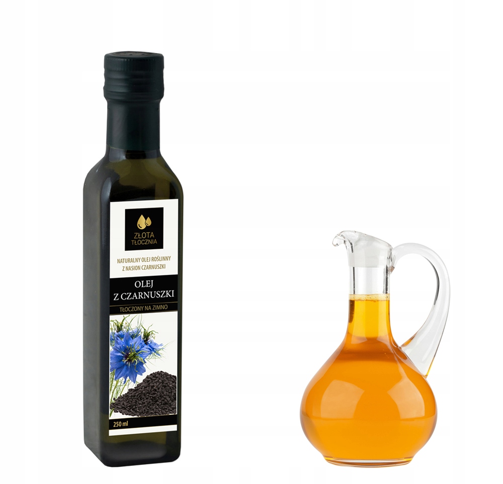 

Olej z czarnuszki 250ml zimnotłoczony 100% świeży
