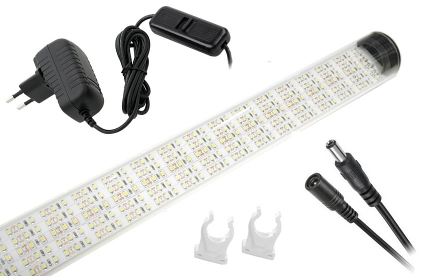 Levně Zářivka 75LED Led akvarijní lampa 600 20cm IIIII