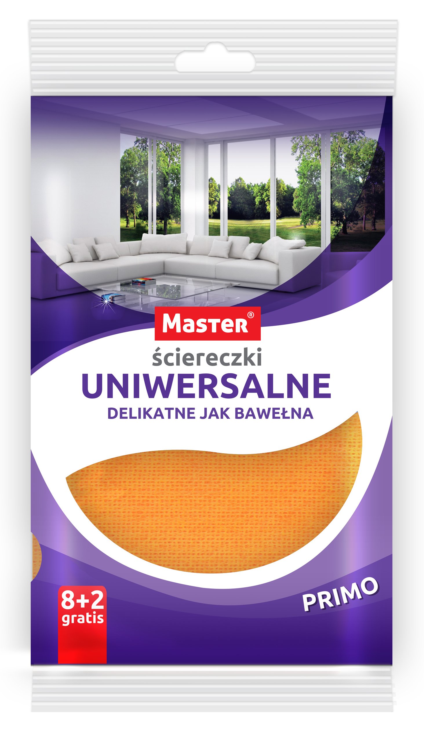 

Ściereczka uniwersalna delikatna Master 10 szt.