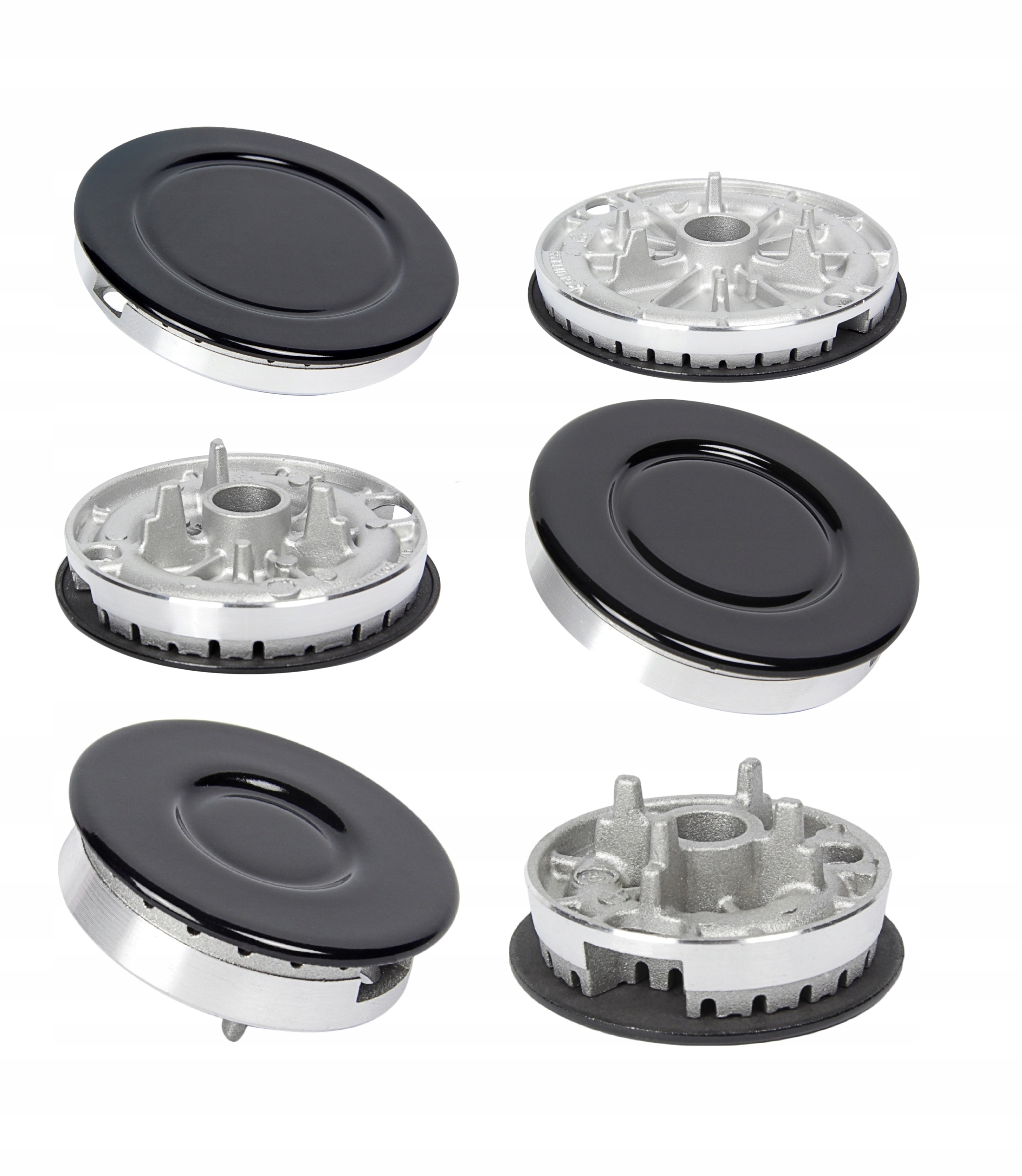 Palnki Palnik Kuchni Amica Somi Komplet 4 szt