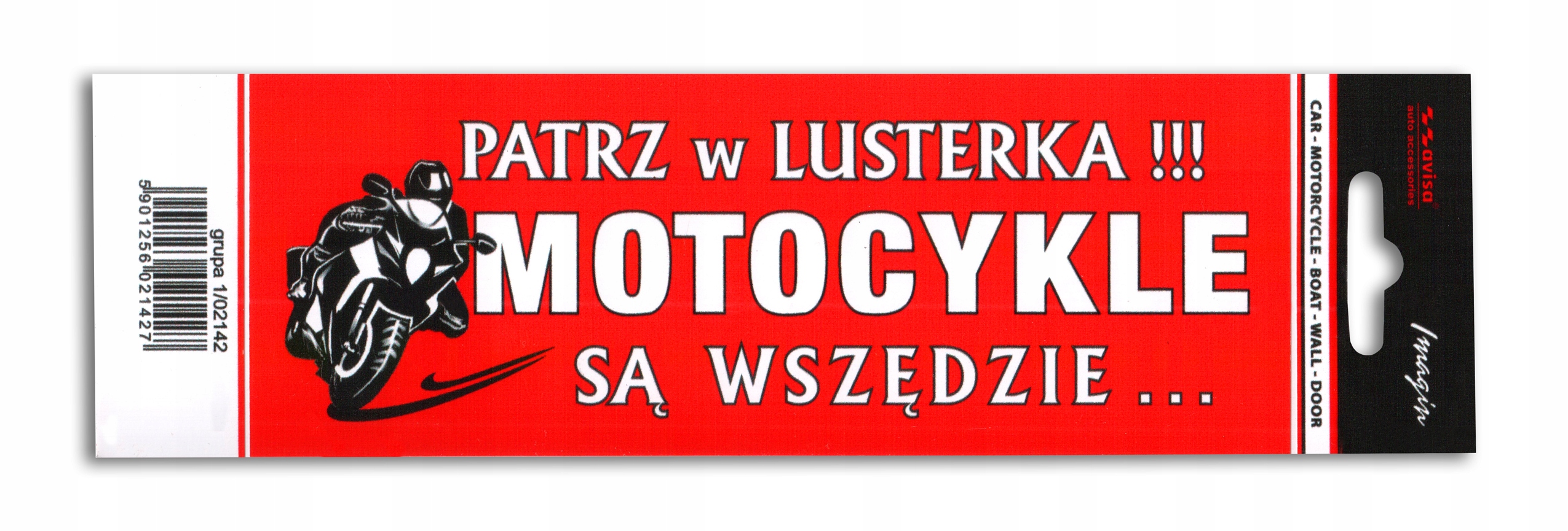 

Motocykle Są Wszędzie Naklejka Na Samochód Auto