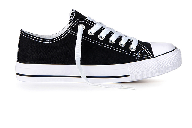 Buty sportowe TRAMPKI męskie Tenisówki Czarne Rozmiar 36