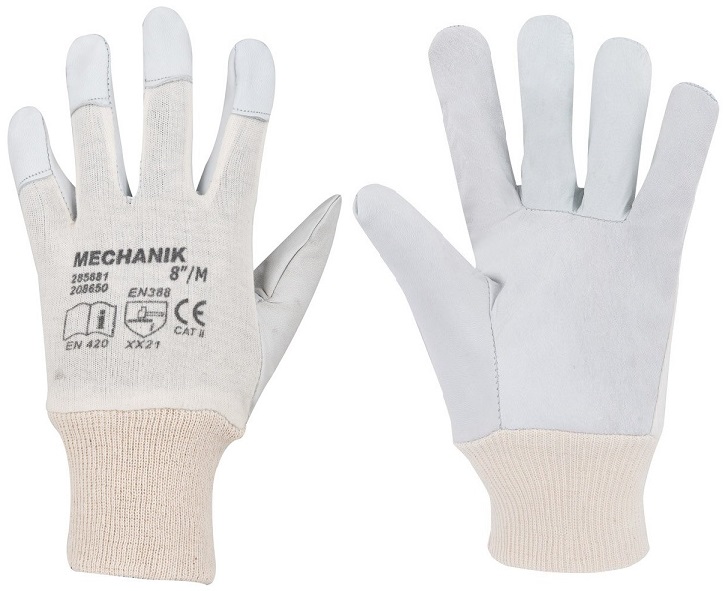 Крепкие Перчатки Строительные Козья Кожа Ардонском 8