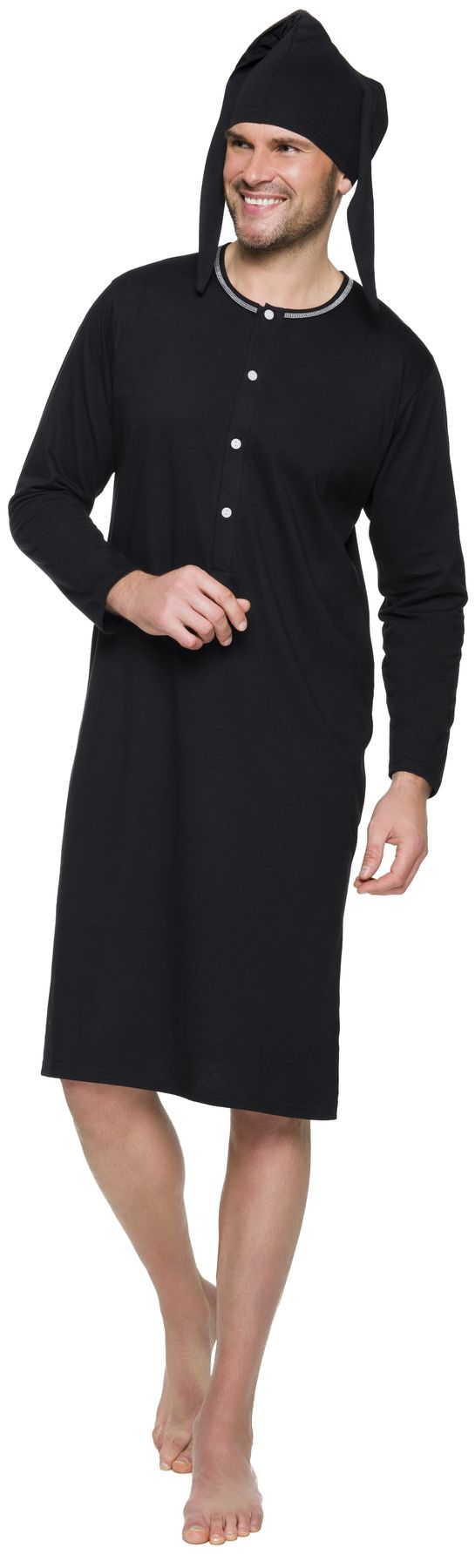 Taro ROZPINANA MĘSKA KOSZULA NOCNA + SZLAFMYCA 3XL Rozmiar 3XL