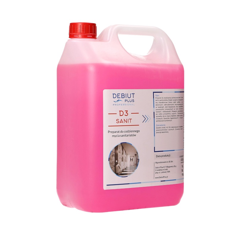 

Dpp D3 Sanit Preparat do mycia sanitariatów 5l