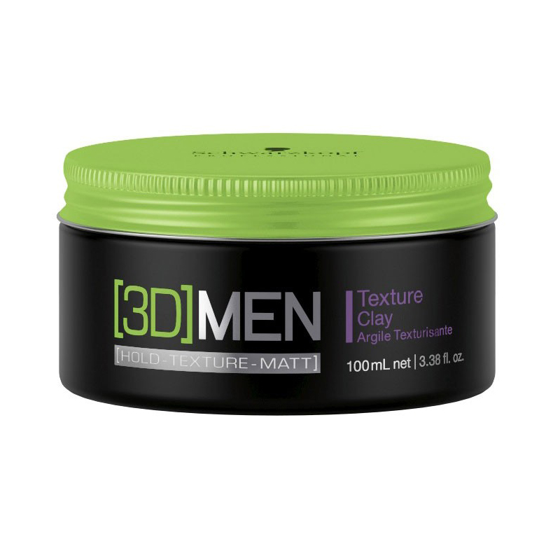 

Schwarzkopf Glinka matująca 3D Men 100ml