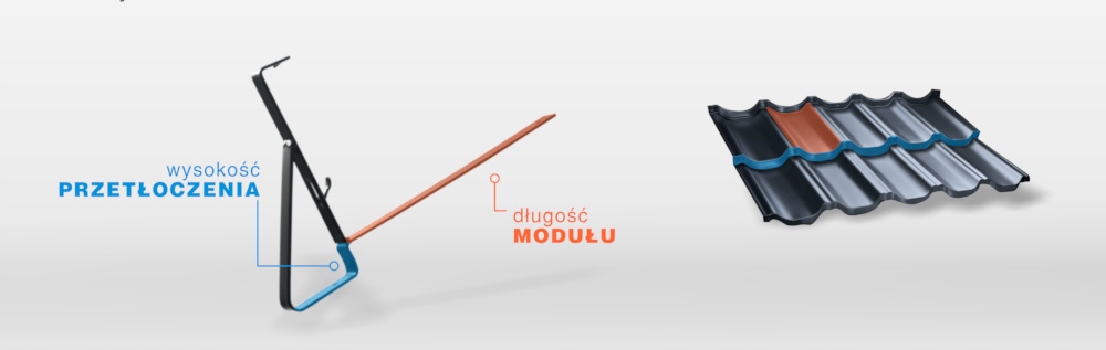 Ochrona przeciwśniegowa rurowa BD400/20 2 uchwyty Marka Parotec