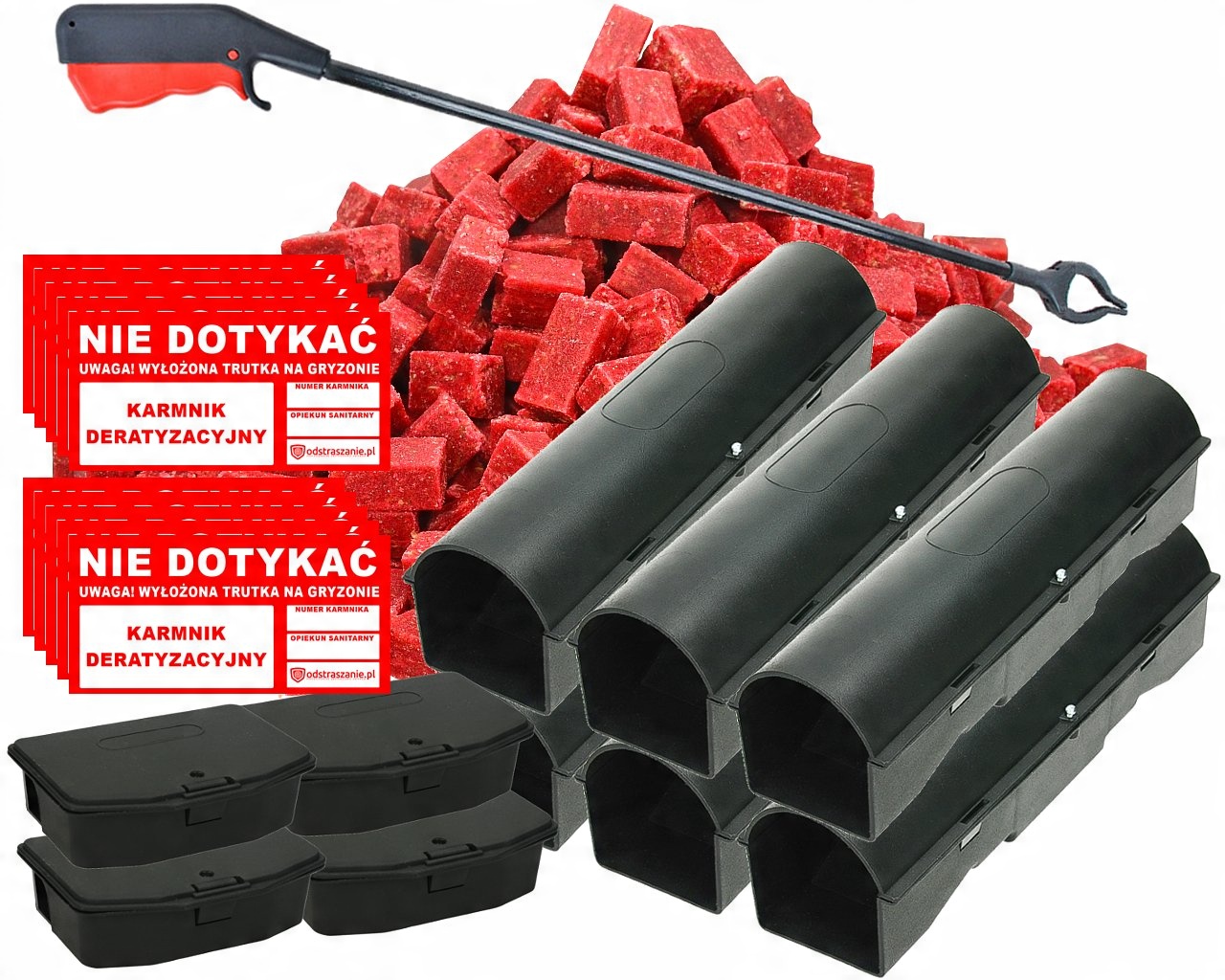 

Silna Trutka Kostka Na Szczury Myszy 5KG Zestaw