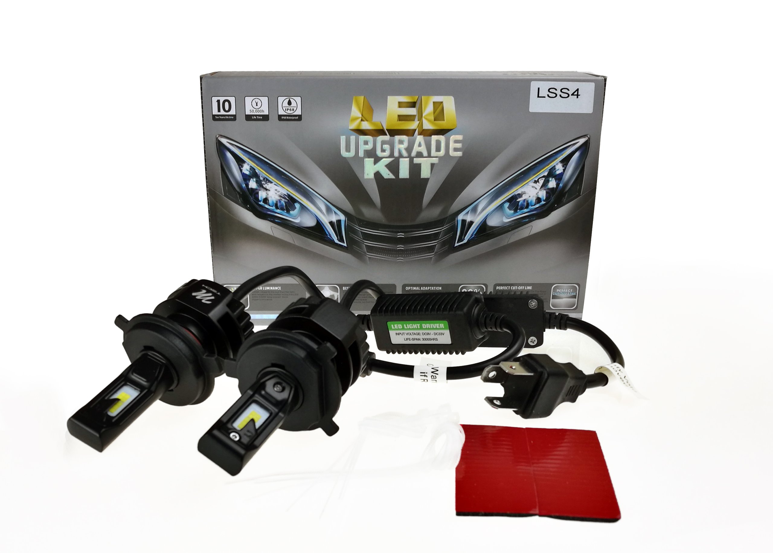 

Żarówka Zestaw H4 Led 12V-24V 6000Im 5700K M-Tech