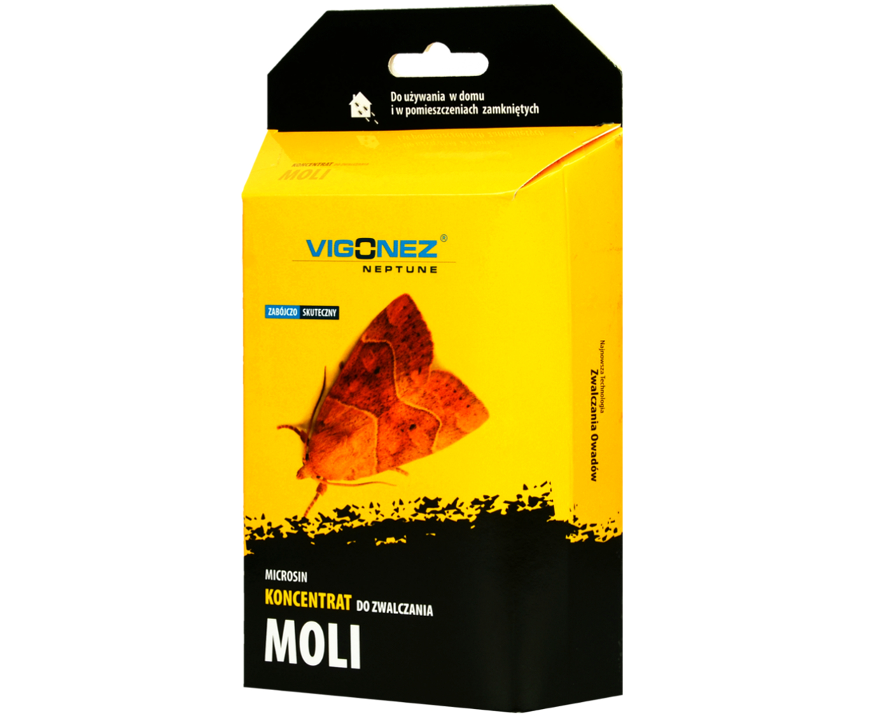 MEGA OPRYSK KONCENTRAT PŁYN ŚRODEK NA MOLE VIGONEZ + UTRWALACZ OPRYSKU 1L Producent Vigonez