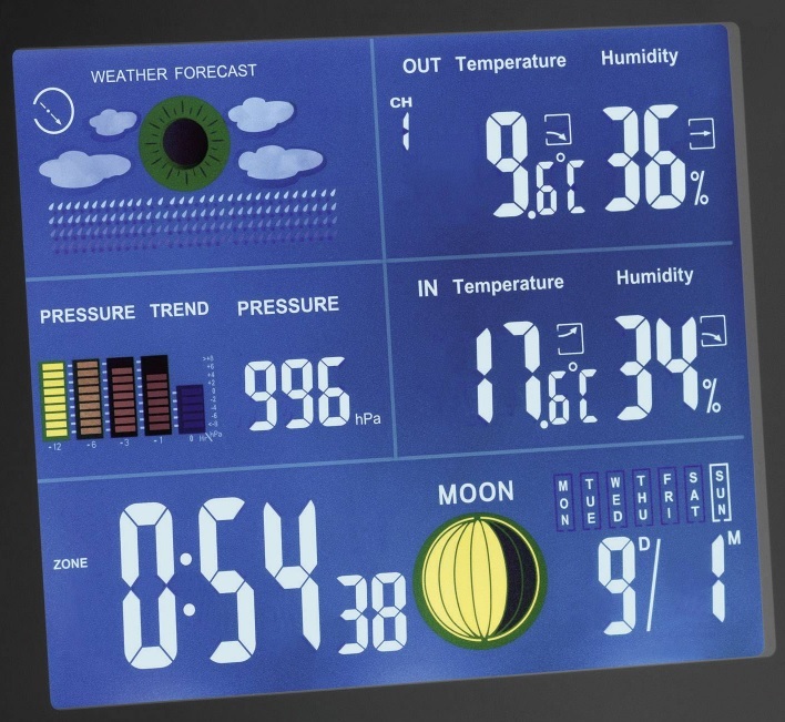 Stacja pogodowa barometr COLOR GALLERY TFA GERMANY Kod producenta 09816024770