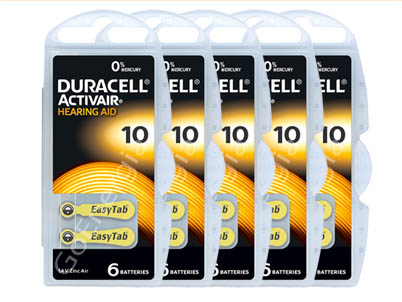 

Duracell 10 PR70 Hg0 Baterie słuchowe 30 szt.