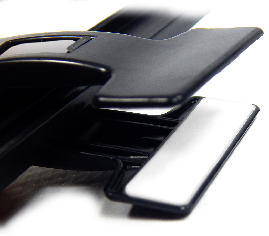 WIESZAKI KLAMROWE DZIECIĘCE CZARNE 50 szt. Marka inna