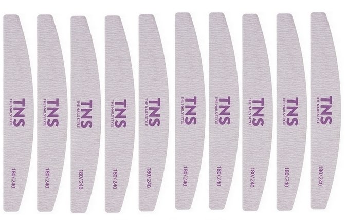 

Pilnik Tns Łódka Do Paznokci Żeli 180/240 10szt