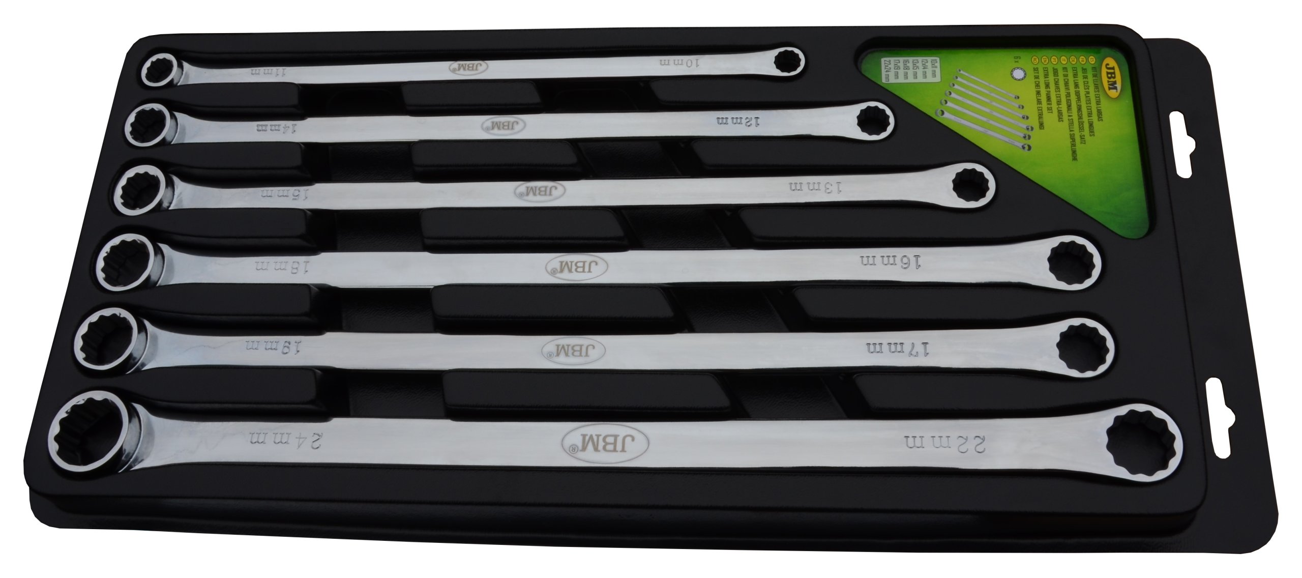 KLUCZE OCZKOWE PROSTE SUPER DLUGIE 10 24 6 EL