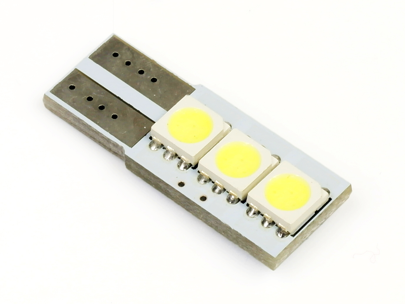 LED žiarovka W5W 3 SMD T10 CANBUS can bus bočná