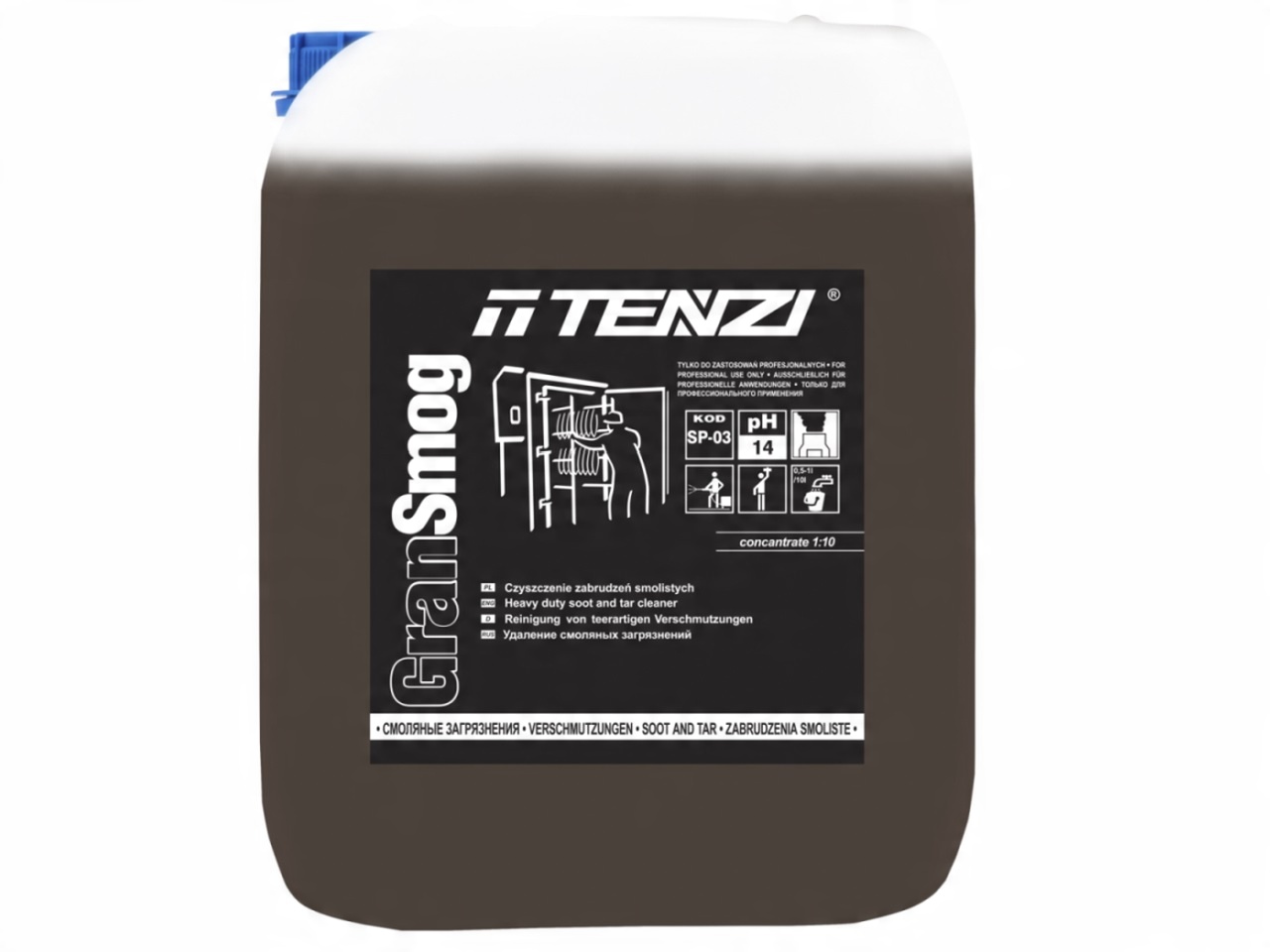 

Tenzi Gran Smog 10L Usuwa Zabrudzenia Smoliste