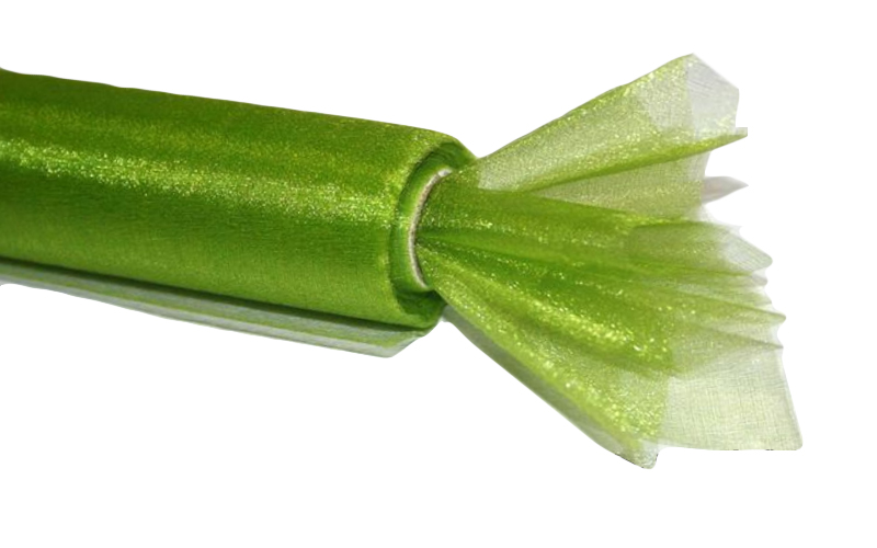 

Organza Organtyna Największa Ślub 48 cm Oliwka