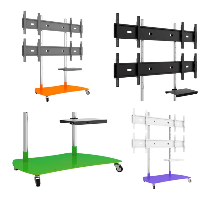 STOJAK STAND WÓZEK STATYW PODSTAWA 4 MONITORY TV Kod producenta STAND JC-4