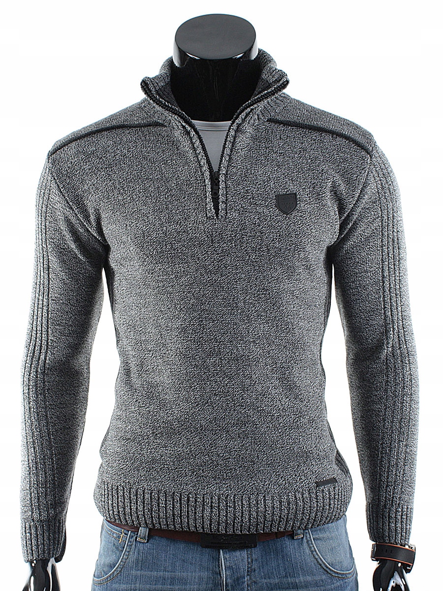

Sweter krótki zamek N2 Szary__M_PRODUKT_PL
