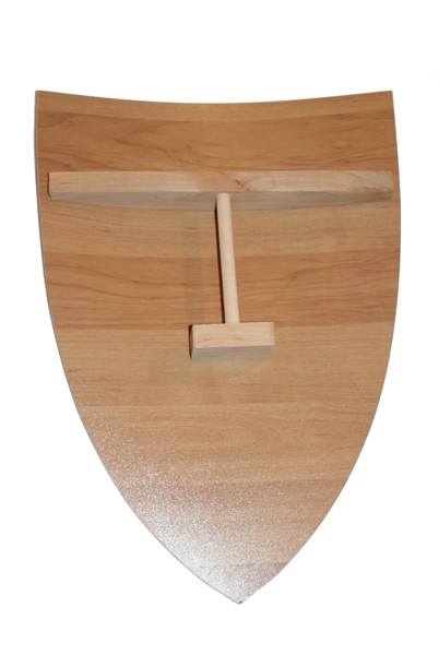 Tarcza rycerska z rączką 34x45cm krzyżacka W-wa Rodzaj inny