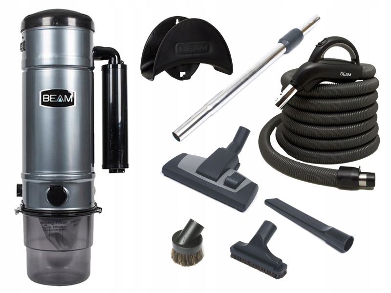 Centrálny Vysávač Beam 355 s súpravou Nexe 9 m až 8 zásuviek