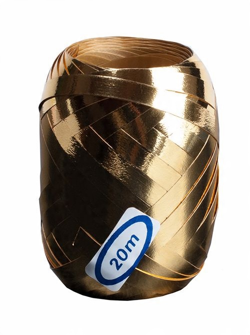 

Kolorowa Tasiemka Balony Wstążka 20m Komunia Złota