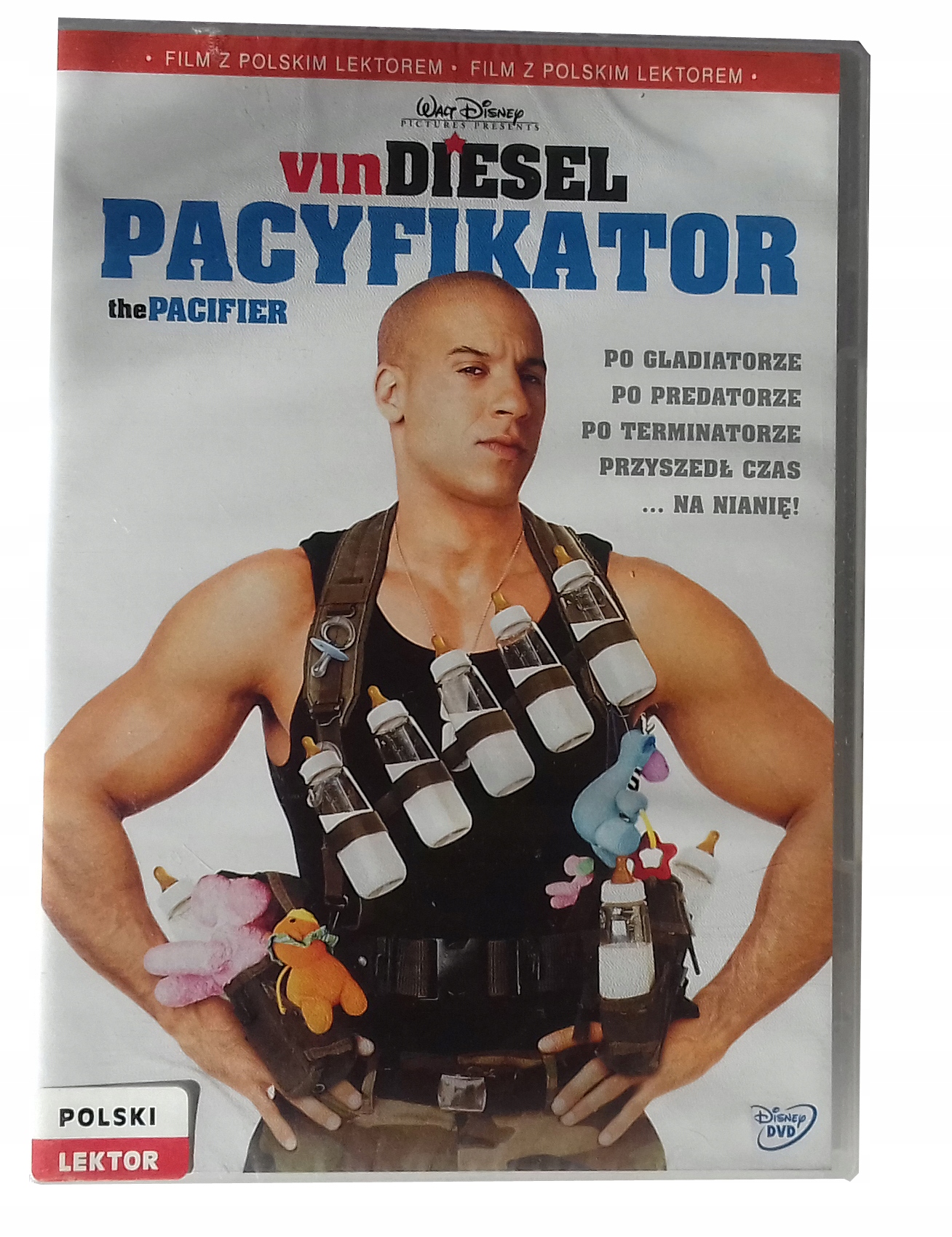 PACYFIKATOR (Vin Diesel) [DVD] LEKTOR PL FOLIA 12986542132 - Sklepy,  Opinie, Ceny w Allegro.pl