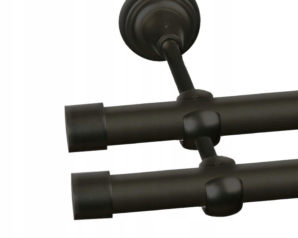 

Karnisz Metalowy Uvertura Podwójny 19+19 mm 170