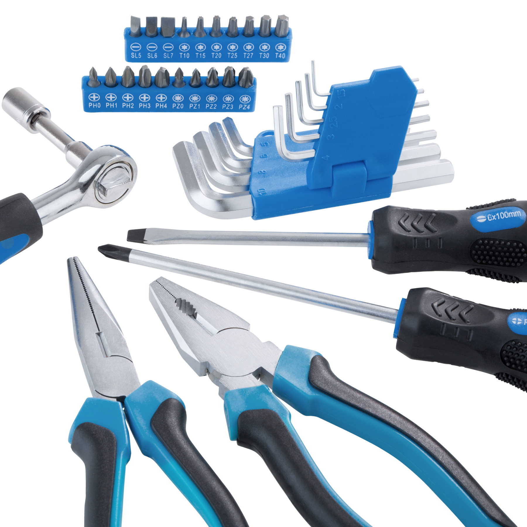 Zestaw narzędzi Marka TecTake