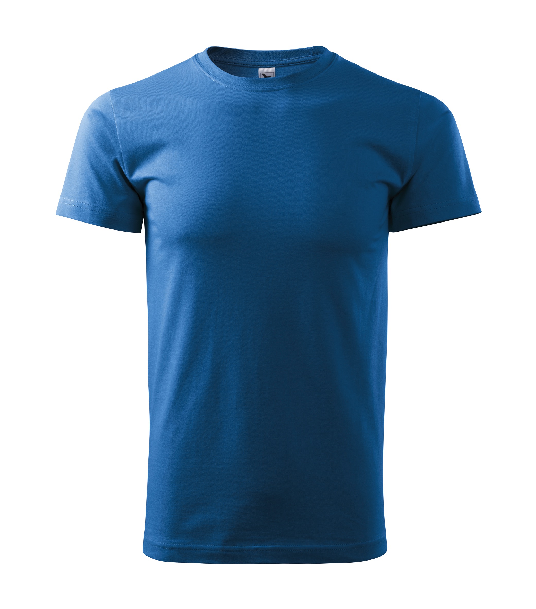 

Gładka męska koszulka Basic XL lazurowy