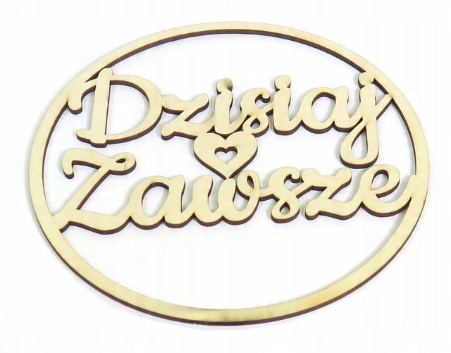 

Ozdoba Zawieszka Dekor 200mm Dzisiaj Zawsze WR95