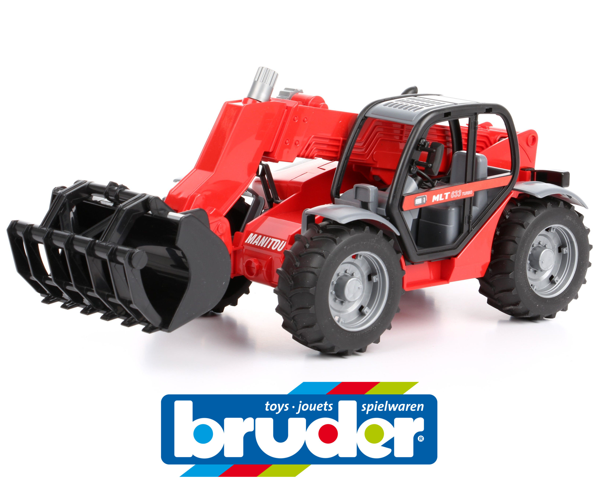 Bruder 02125 ładowarka Teleskopowa Manitou Zabawka 7276891976