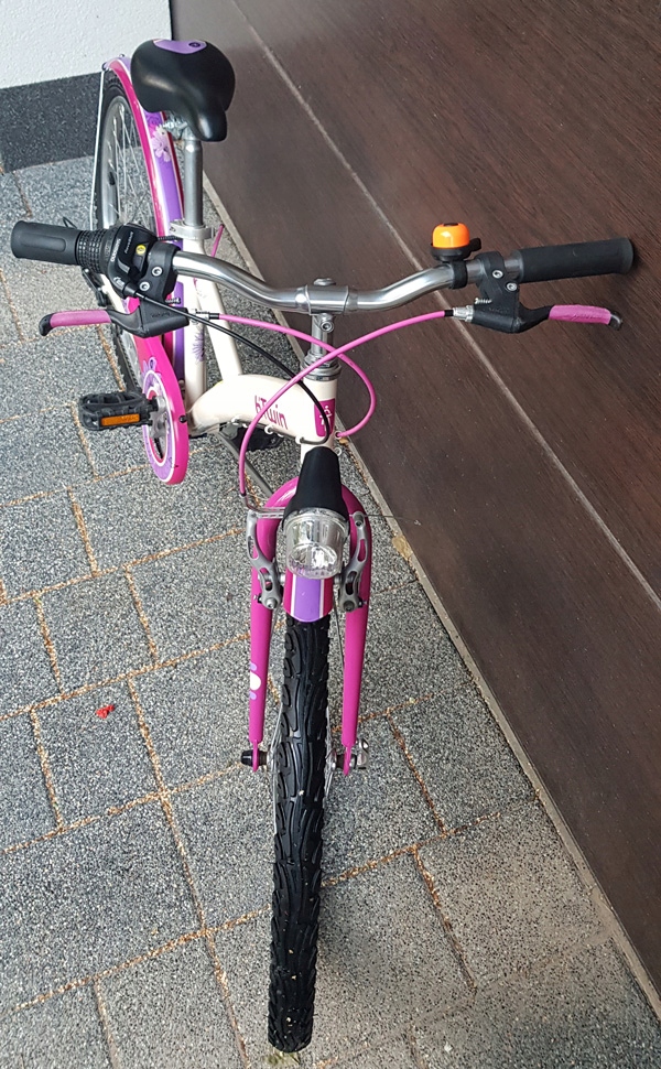 Rower b'twin 20" Decathlon dla dziewczynki 7466048379 oficjalne