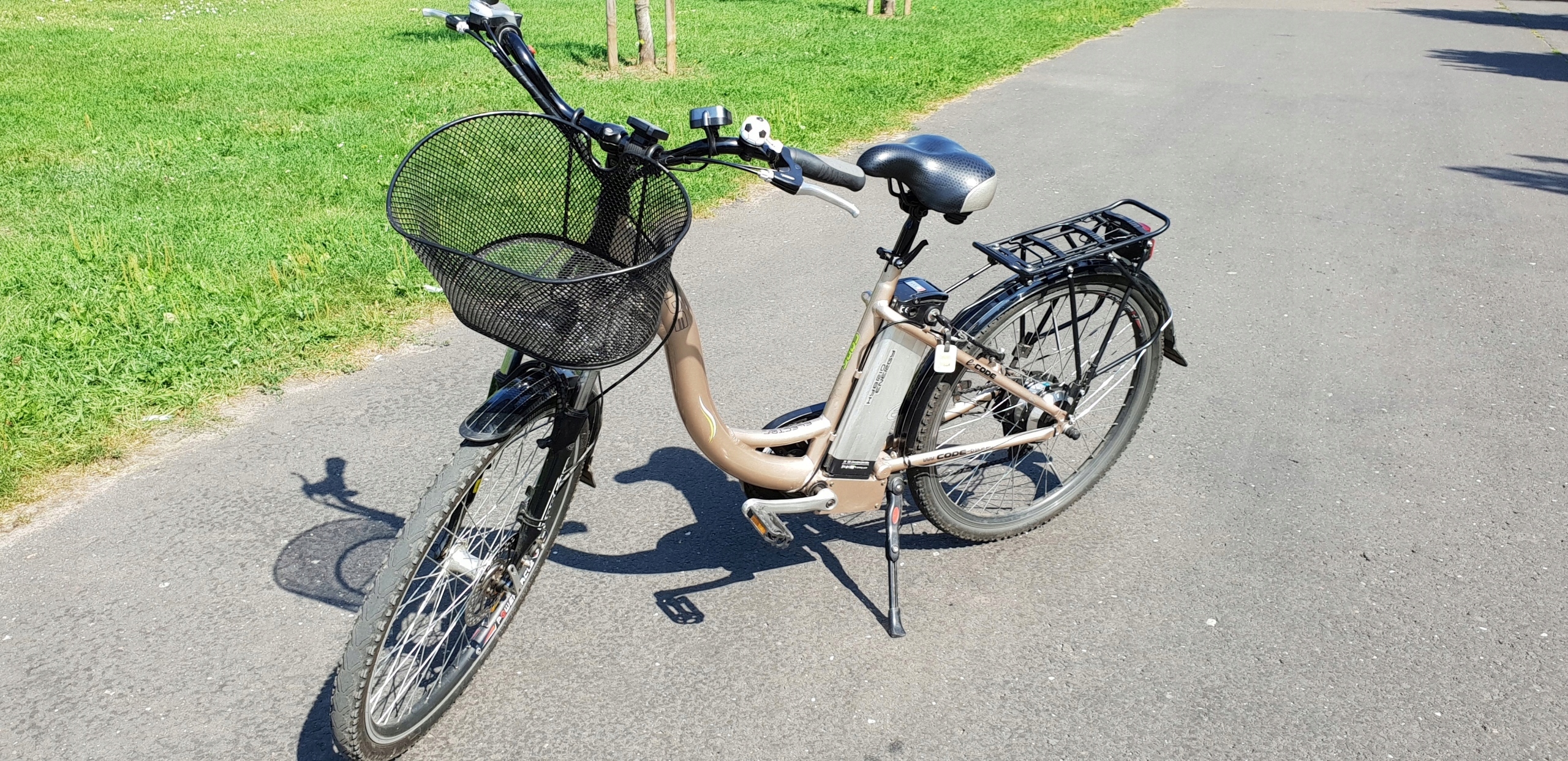 Rower elektryczny hybrydowy CODE EBIKE 2000 7489254876 oficjalne