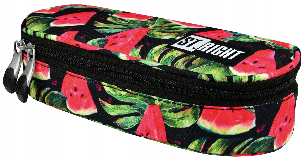 Piórniki Do Szkoły Dla Dziewczyn Piórnik szkolny ST.RIGHT Watermelon w arbuzy PC1 - 7285884194