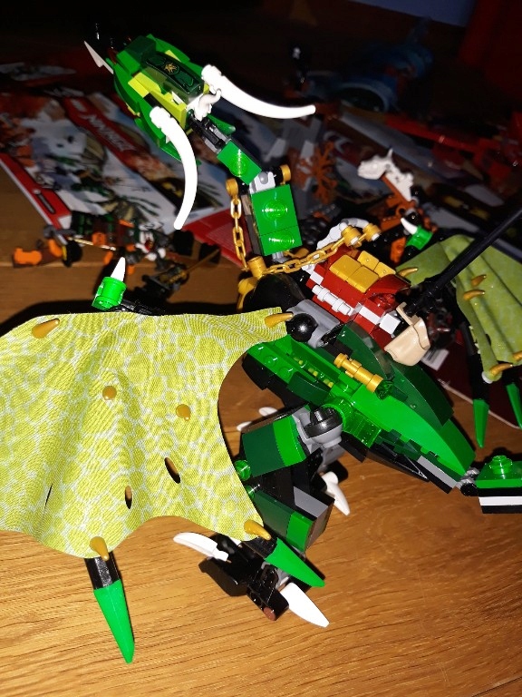 LEGO NINJAGO 70593 ZIELONY SMOK - 7654344324 - oficjalne archiwum allegro