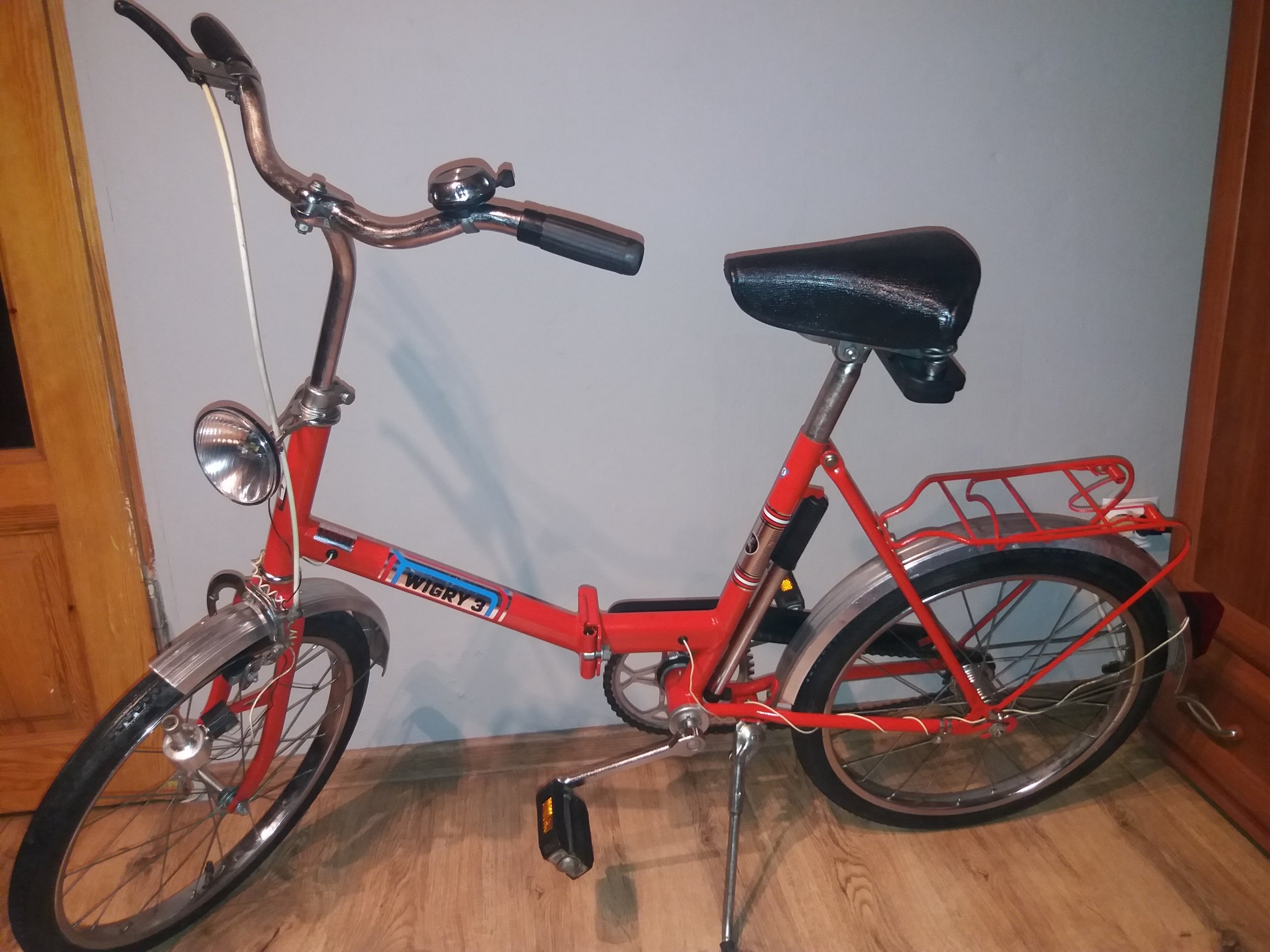 Rower Romet Wigry 3 kokcjonerski stan składak prl 7324148029