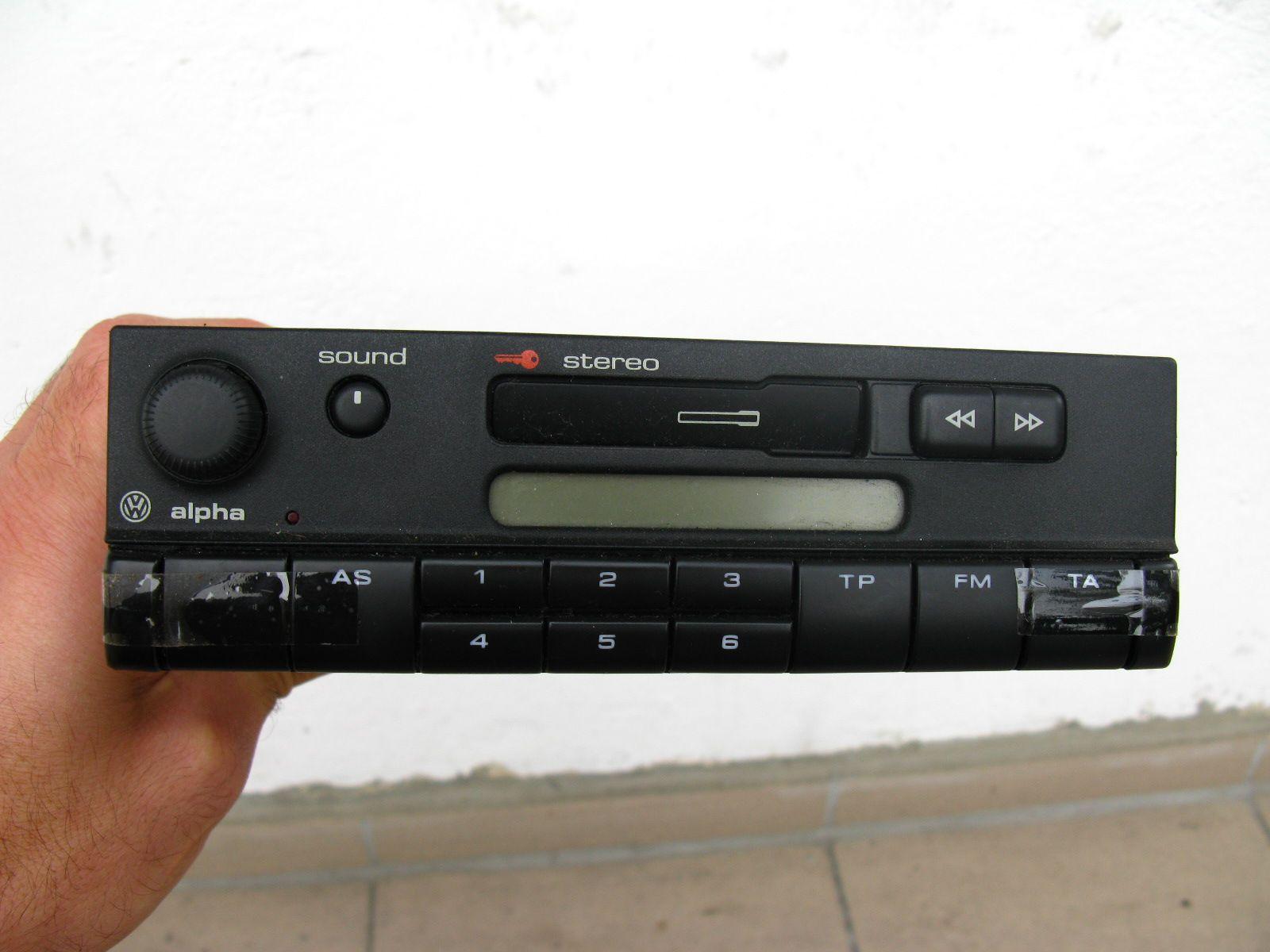 radio samochodowe kasetowe VW Alpha CC Blaupunkt