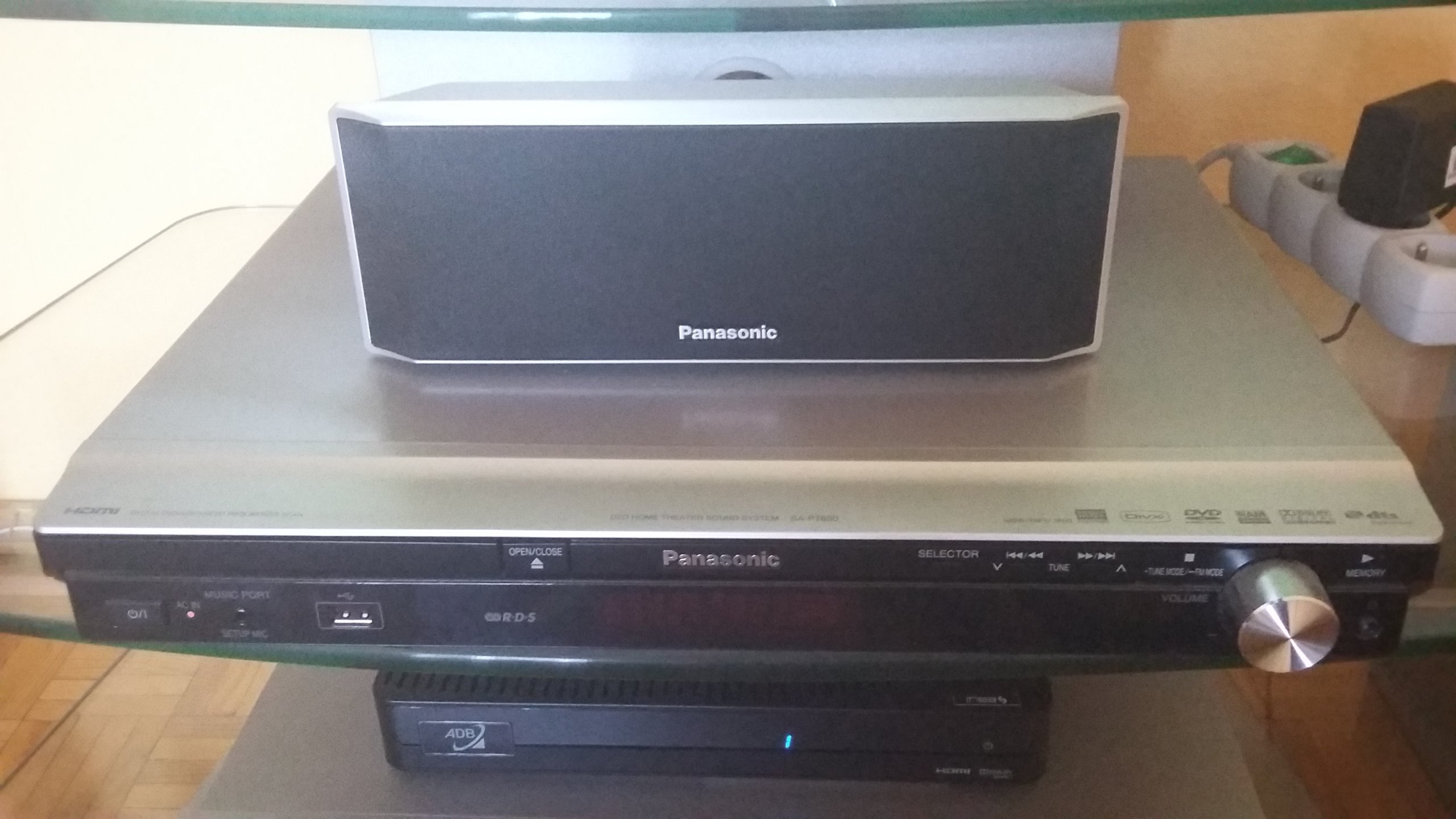 Kino Domowe Panasonic SAPT850 7295044459 oficjalne archiwum allegro