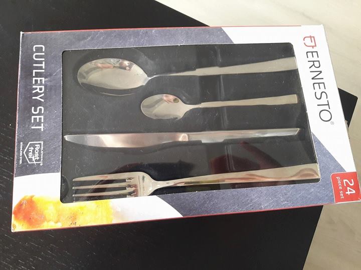 Sztućce Ernesto Cutlery Set dla 6 osób z LIDL 7142367263 oficjalne