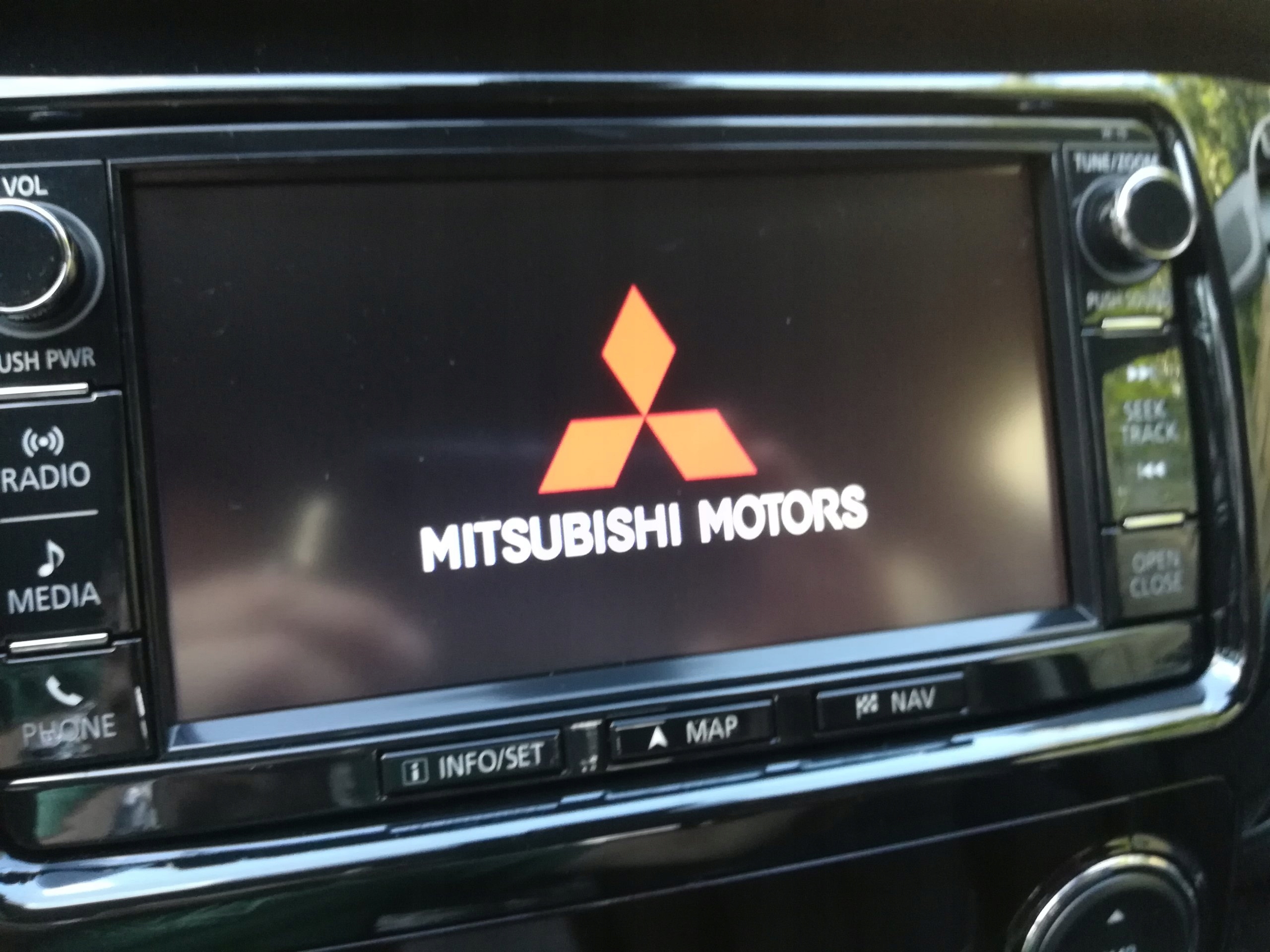 Radio Nawigacja Mitsubishi MMCS SD W15 Outlander