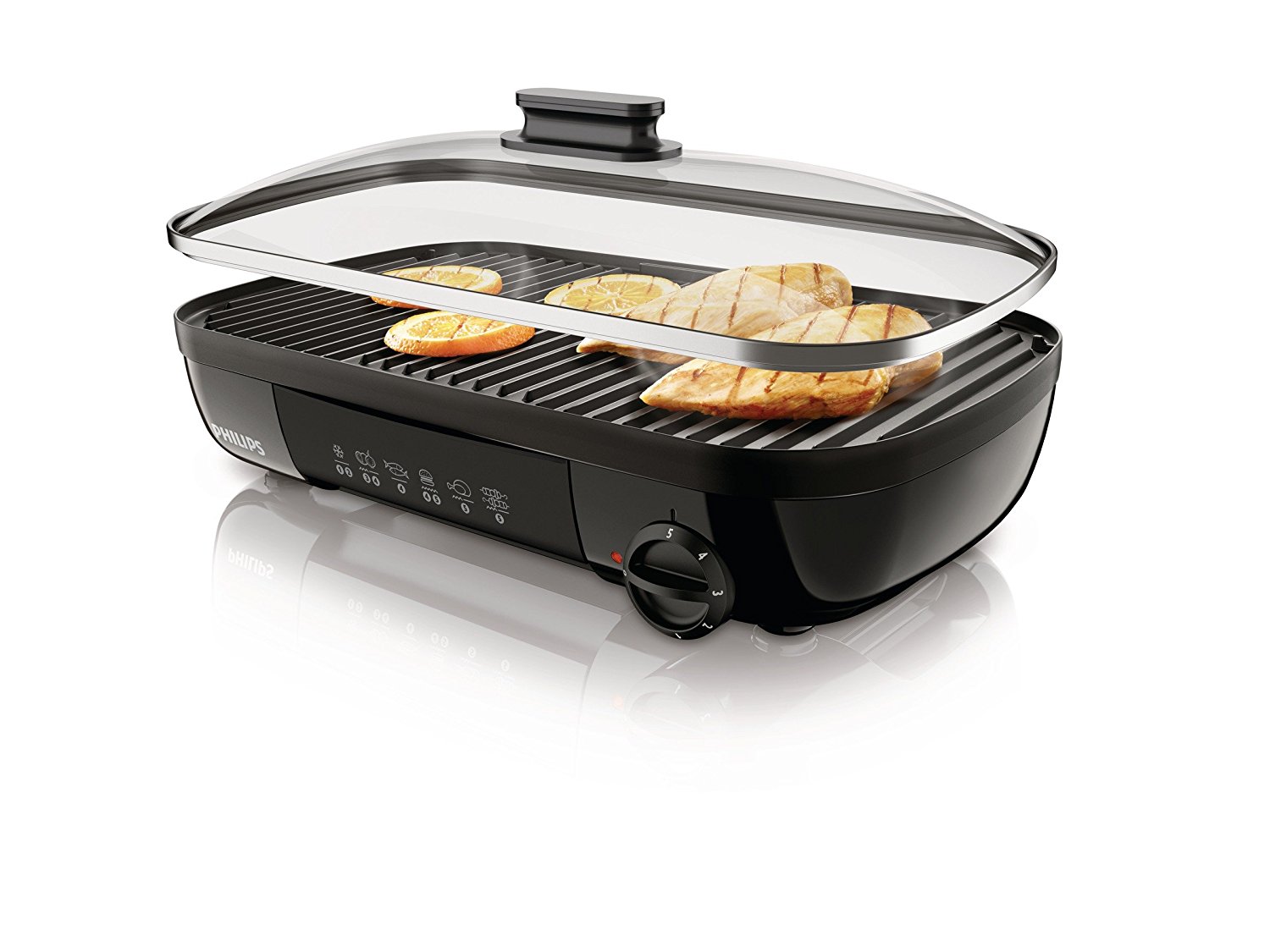 Grill elektryczny stołowy Philips HD6323 G2411 7573675979 oficjalne