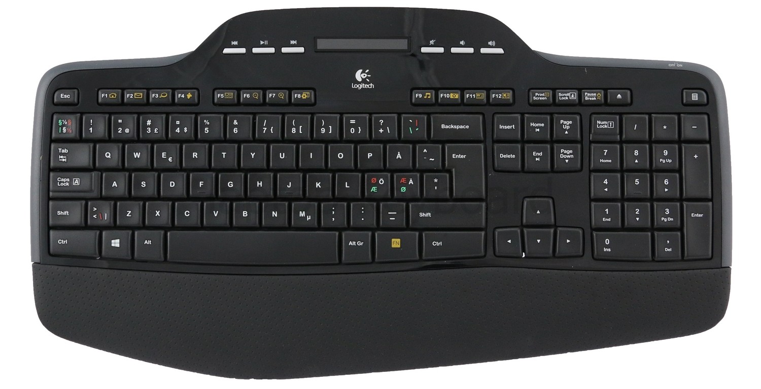 Сброс настроек клавиатуры logitech mk700