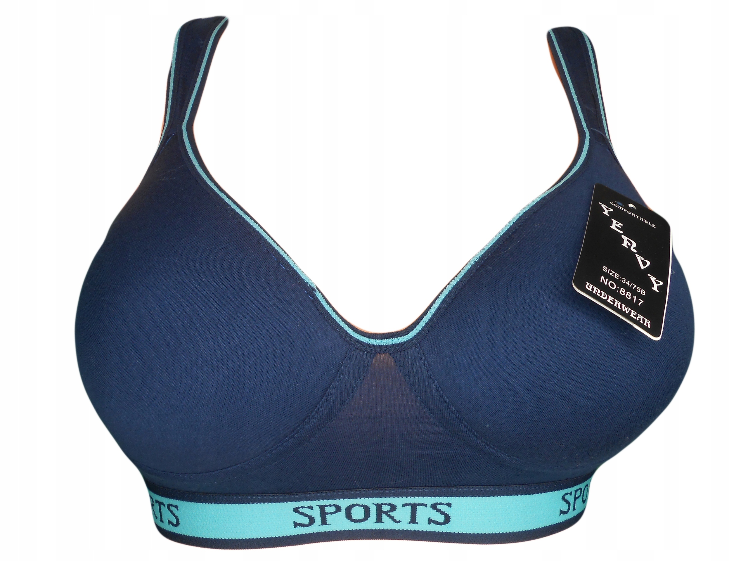 !102 36/80 B BIUSTONOSZ STANIK SPORTOWY TOP YERVY - 7632266033 ...