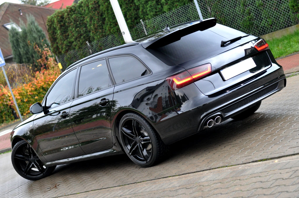 SLINE x2 Audi A6 C7 Black Edition FULL 7262452647 oficjalne archiwum allegro