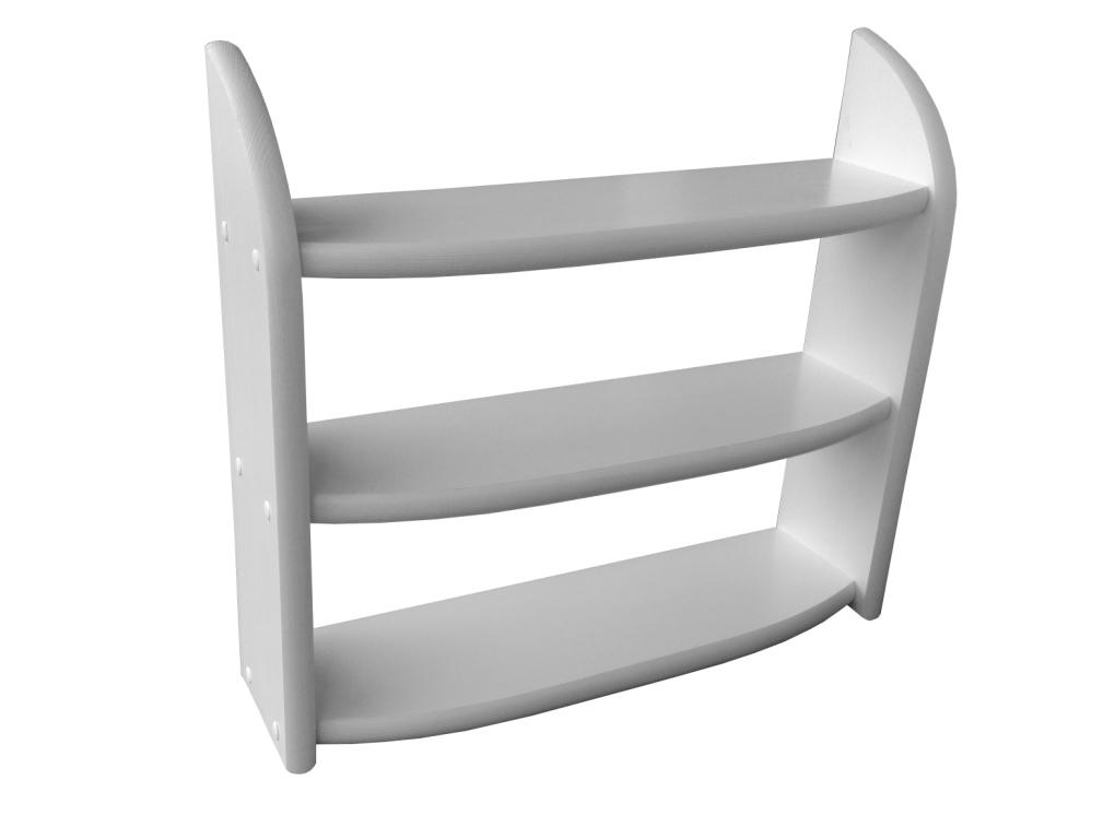 Półka Wisząca Drewniana Na Zabawki Z50 Biała 7057276795 Półka Wisząca Drewniana Na Zabawki Z50 Biała 7057276795