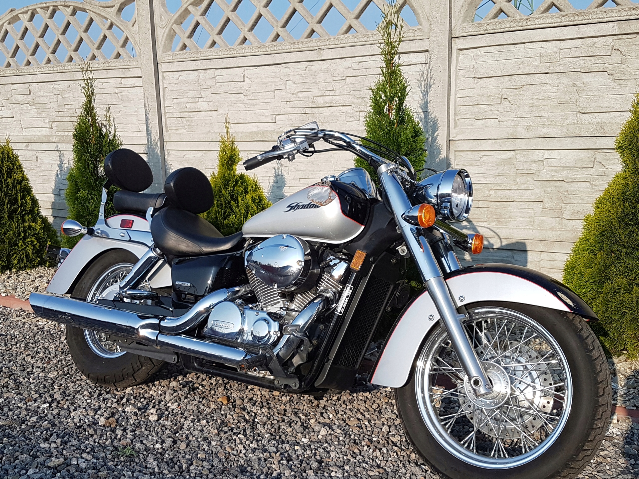 Honda shadow vt 750 aero 2004 rok lekko uszkodzona