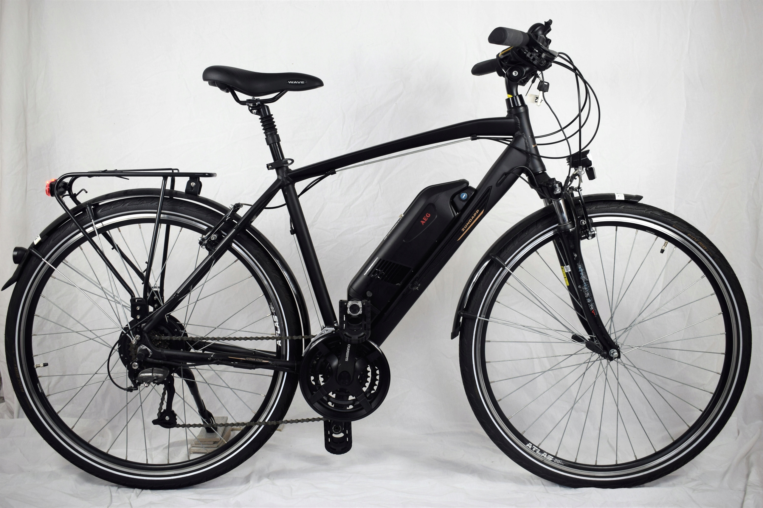 Niemiecki Męski Rower Elektryczny 28* AEG Licznik 7688992748